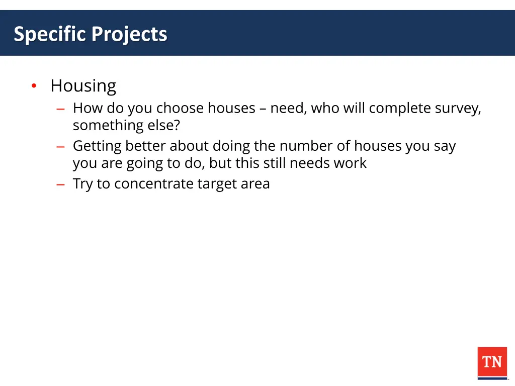 specific projects 3