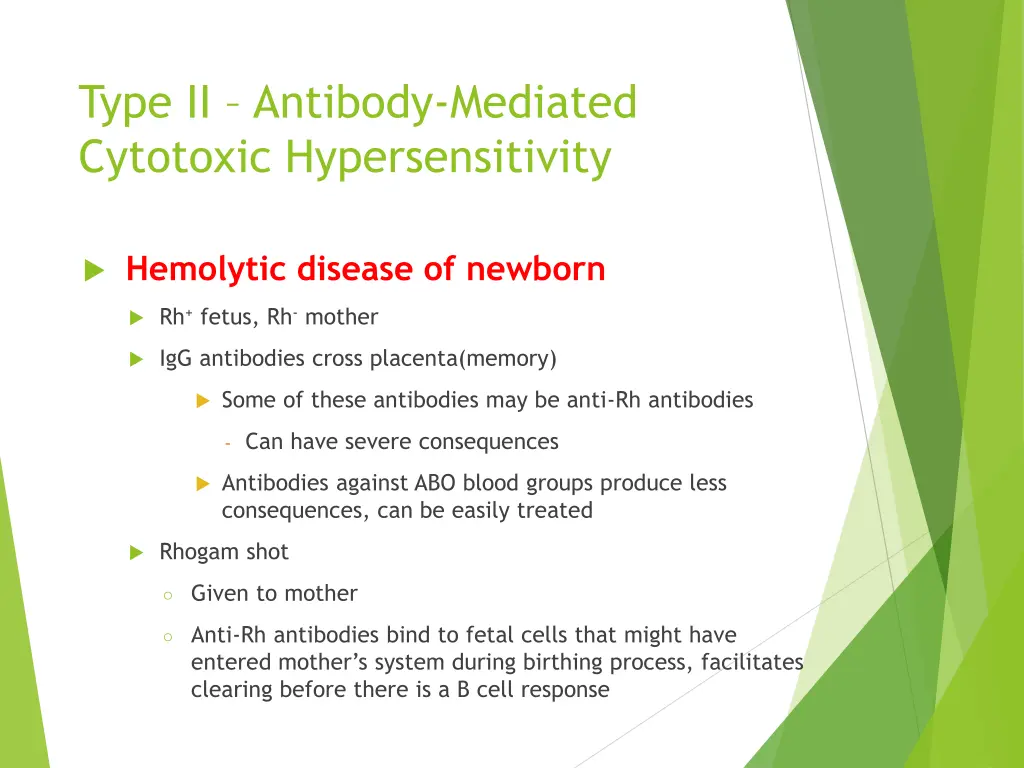 type ii antibody mediated cytotoxic 3