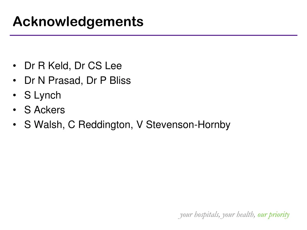 acknowledgements
