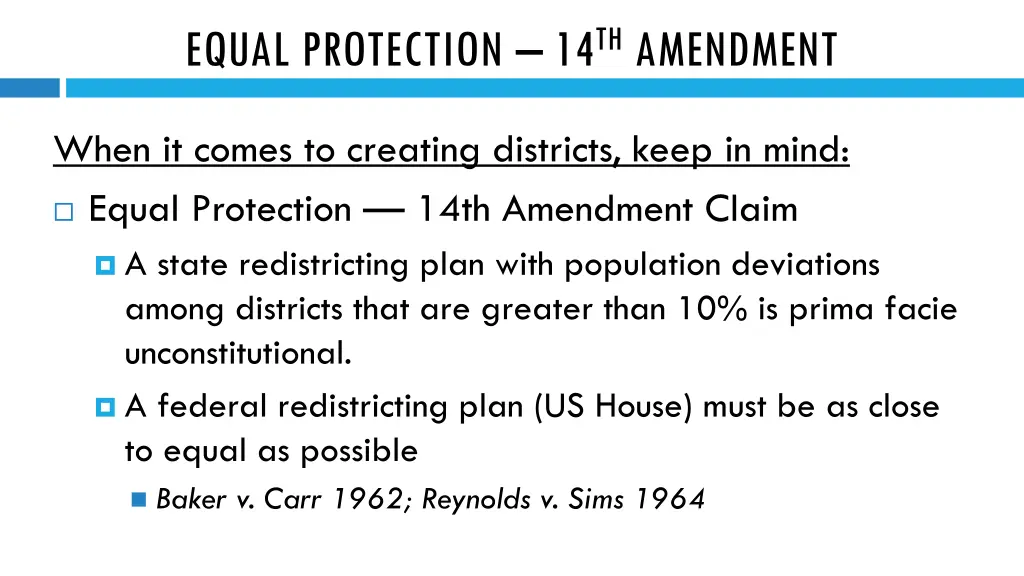 equal protection 14 th amendment