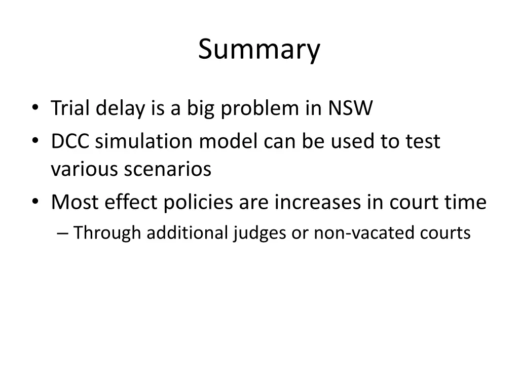 summary