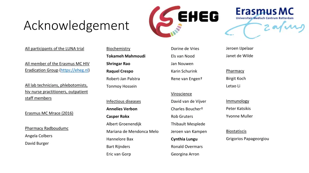 acknowledgement