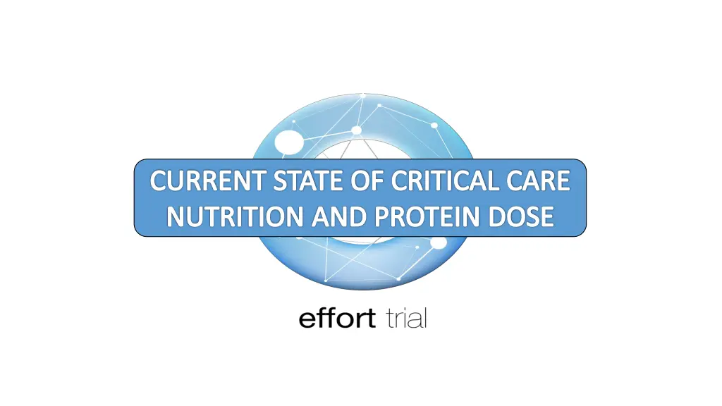 current state of critical care nutrition 1