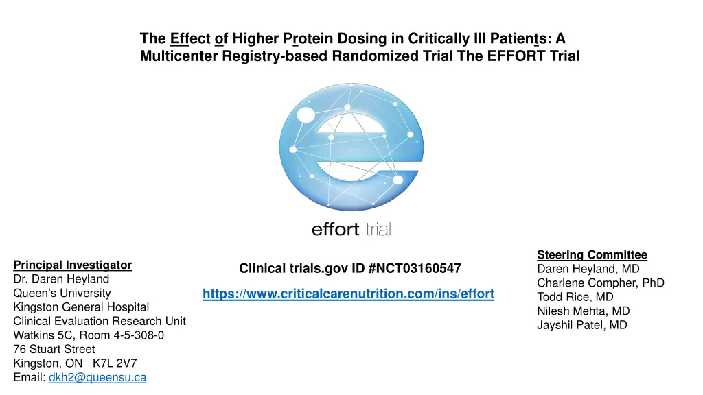 the effect of higher protein dosing in critically 2