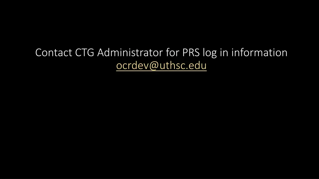 contact ctg administrator