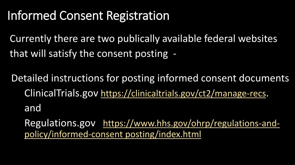 informed consent registration informed consent