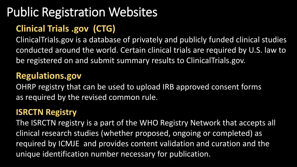 public registration websites public registration