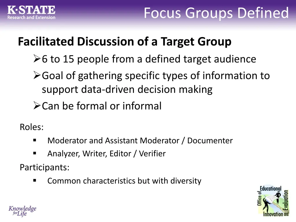 focus groups defined