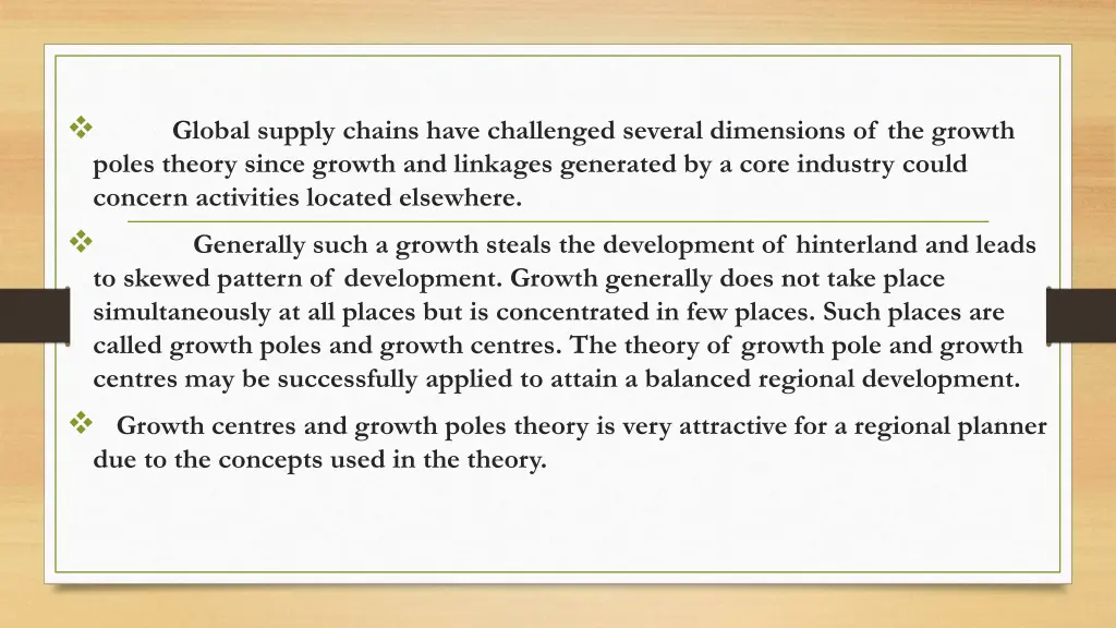 global supply chains have challenged several