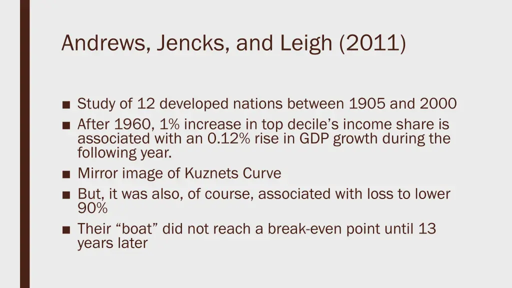 andrews jencks and leigh 2011