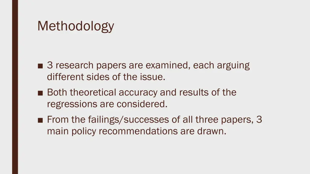 methodology