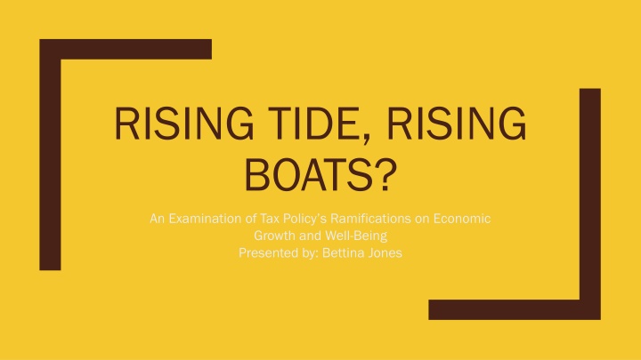 rising tide rising boats