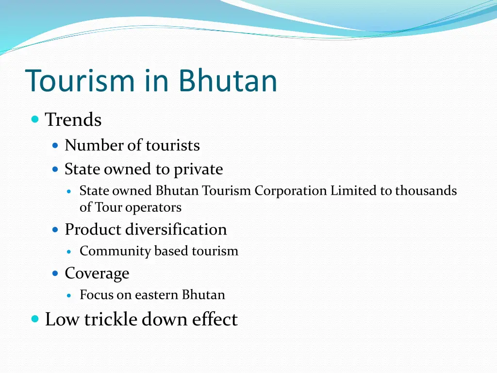 tourism in bhutan