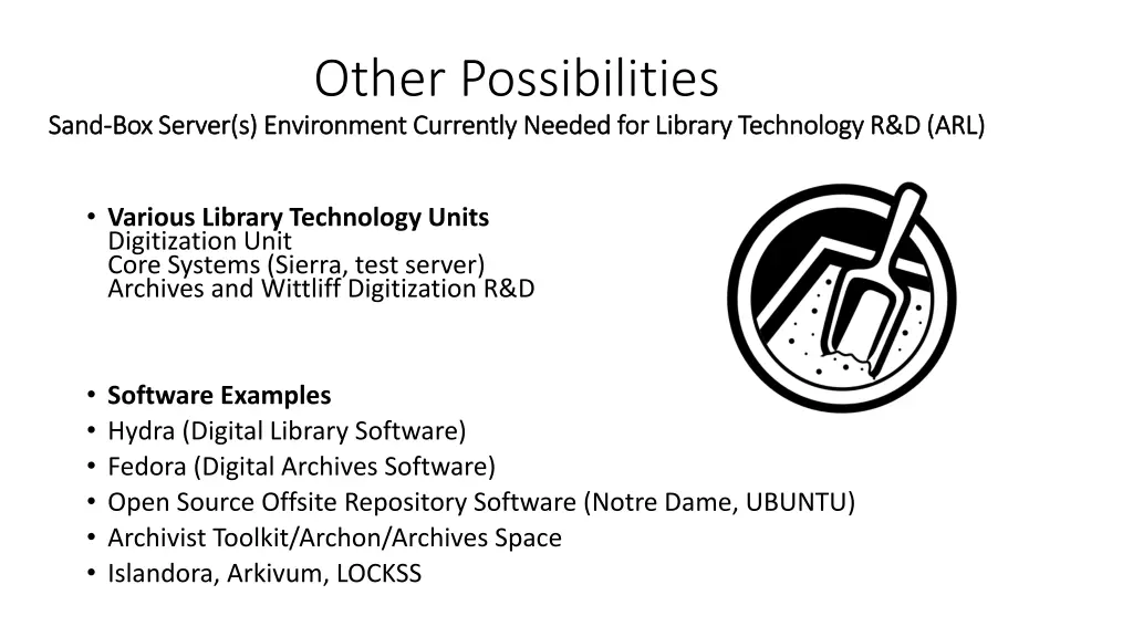 other possibilities box server s environment