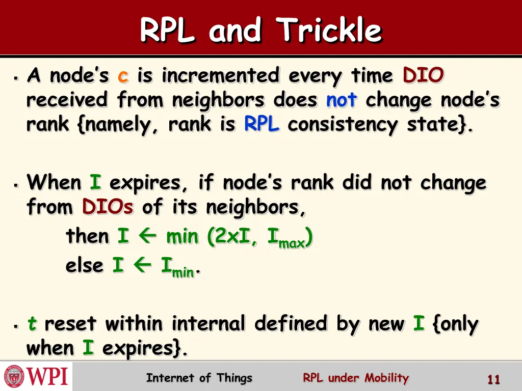 rpl and trickle 1