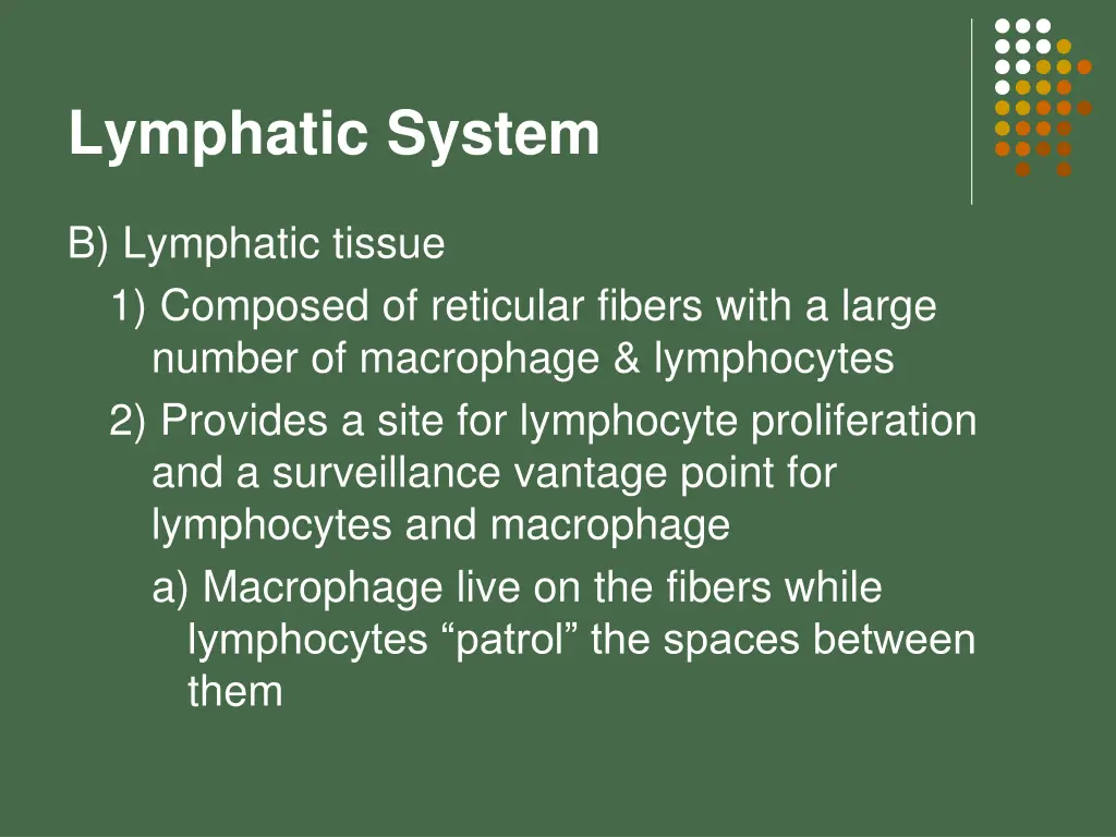 lymphatic system 10