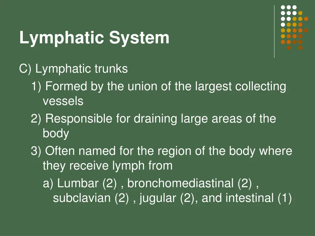 lymphatic system 4
