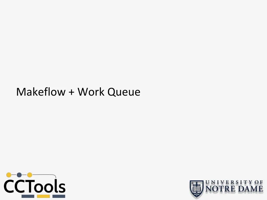 makeflow work queue