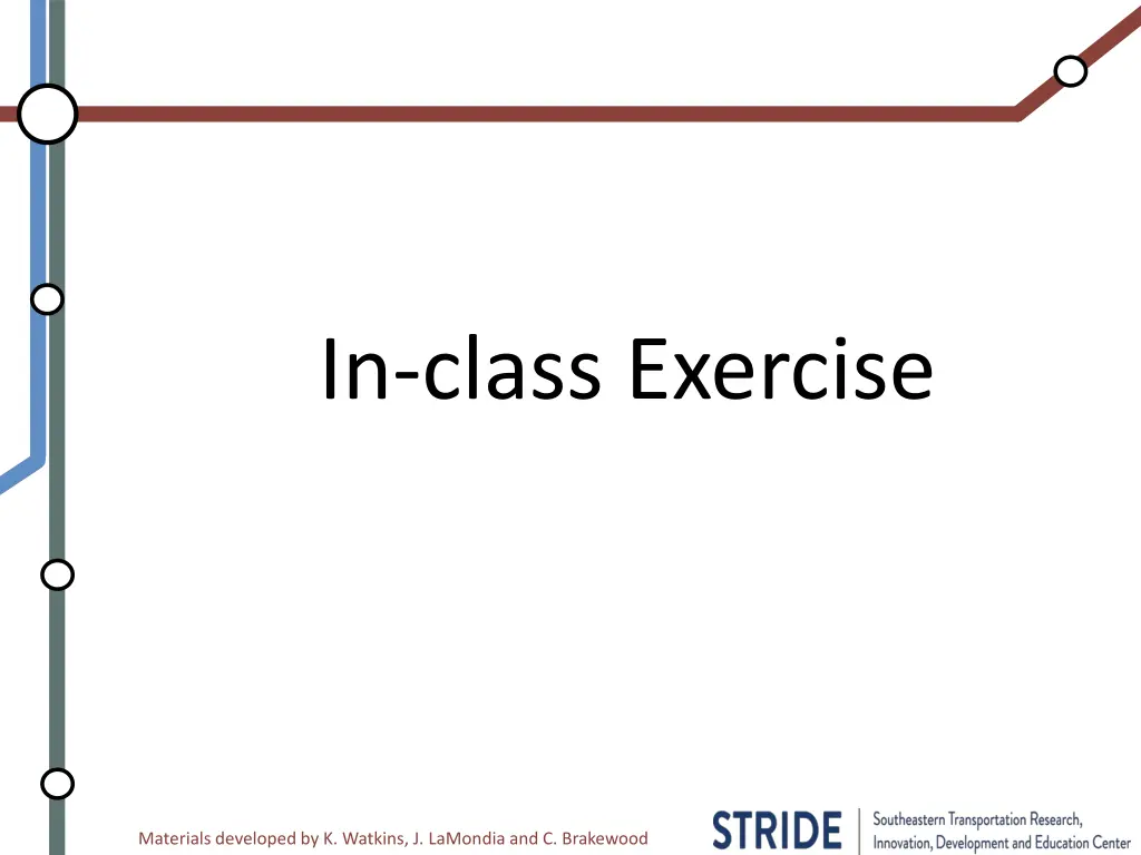 in class exercise