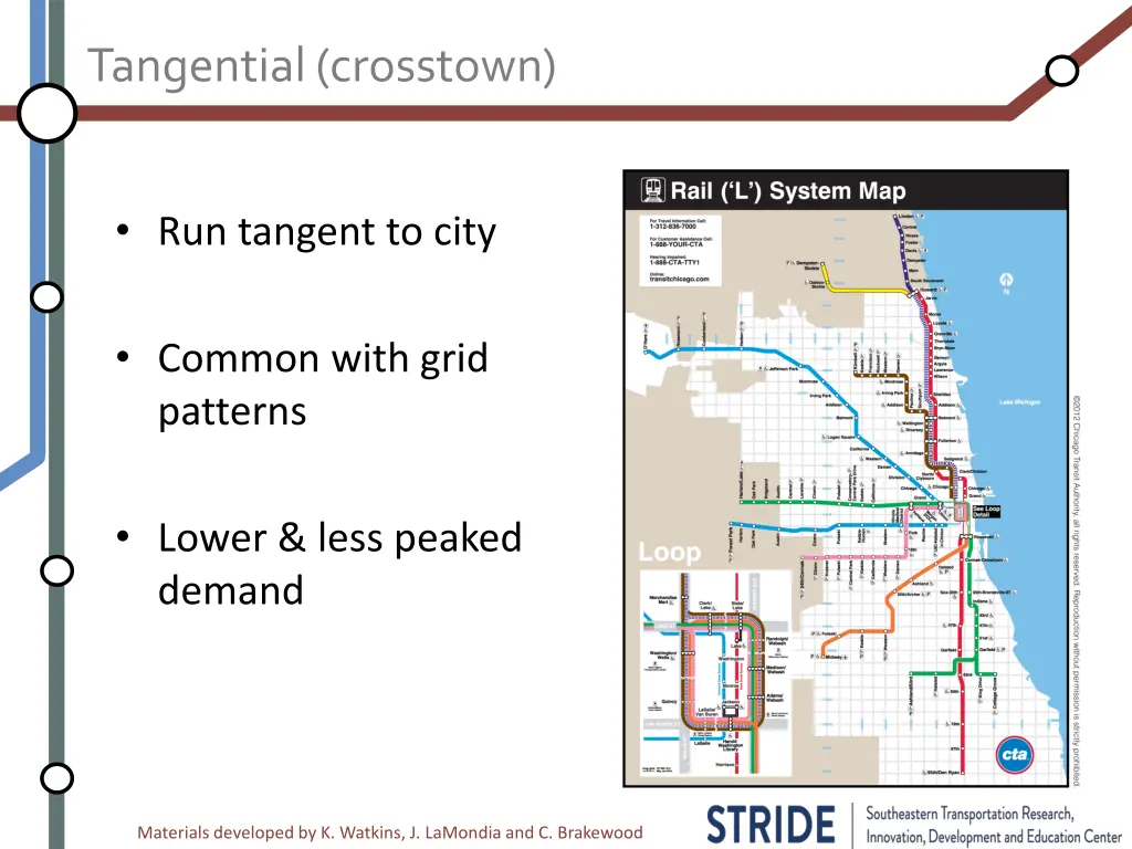 tangential crosstown