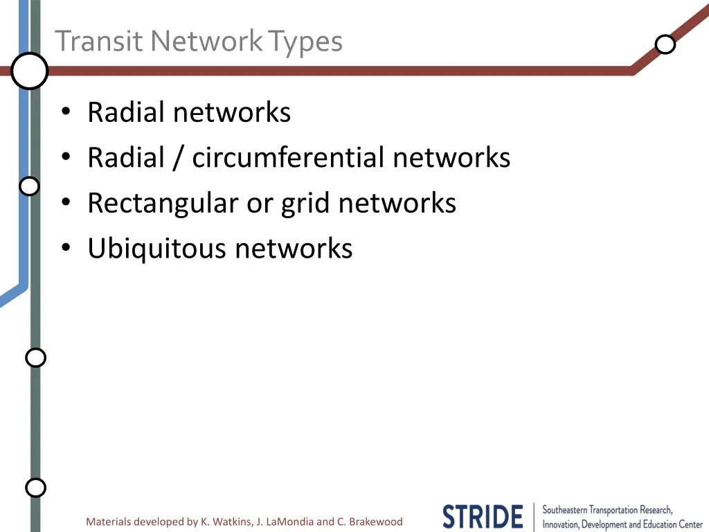 transit network types 1