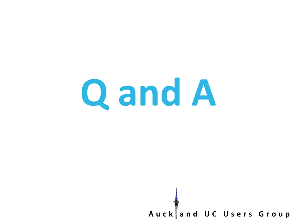 q and a