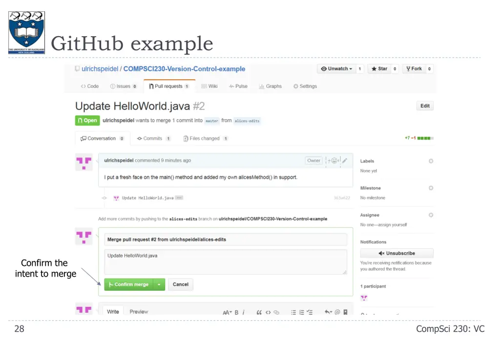 github example 14