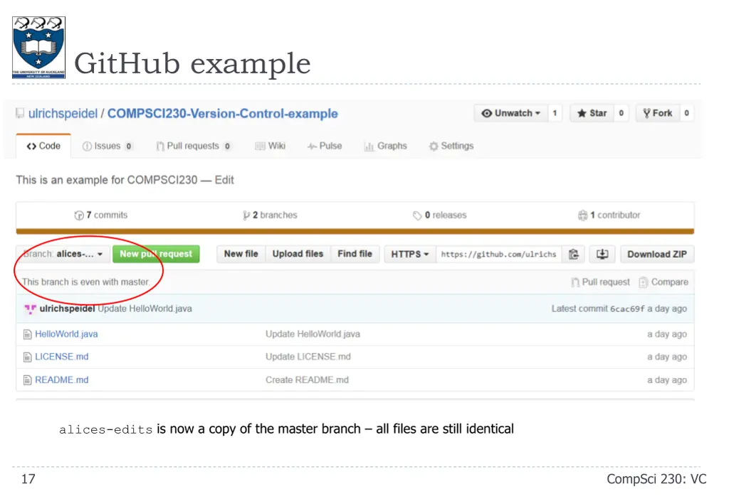 github example 3