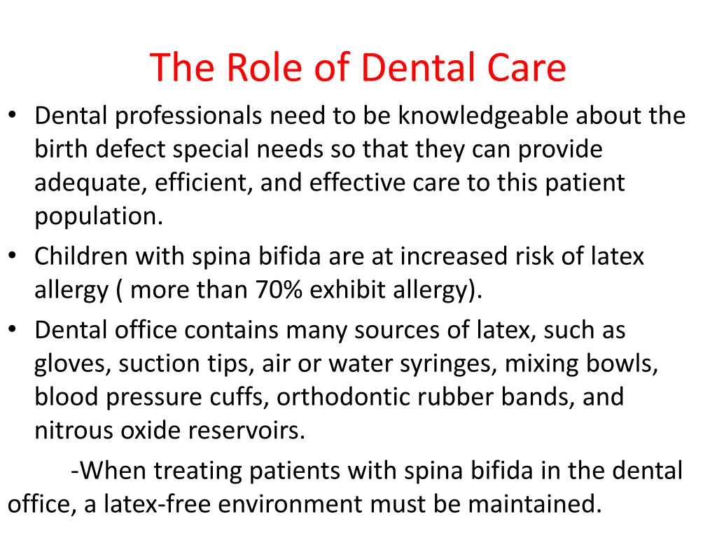 the role of dental care dental professionals need