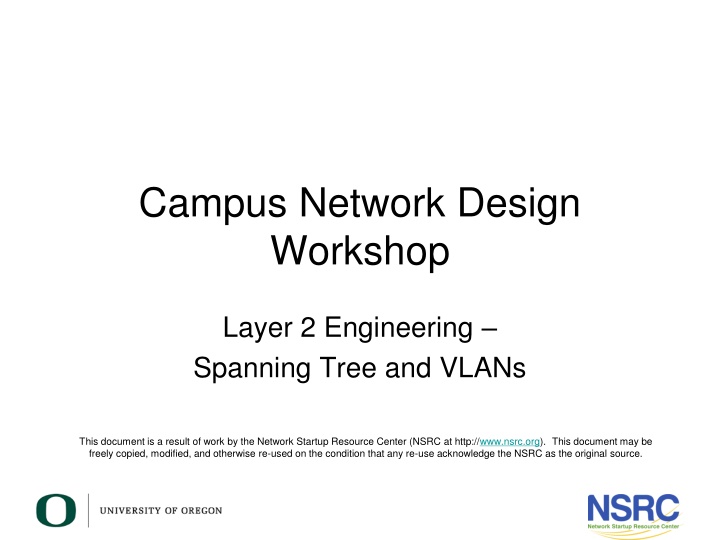 campus network design workshop
