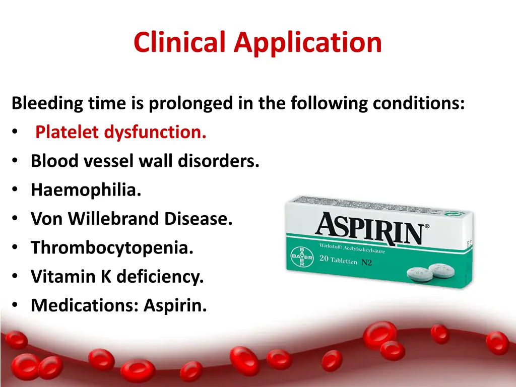 clinical application