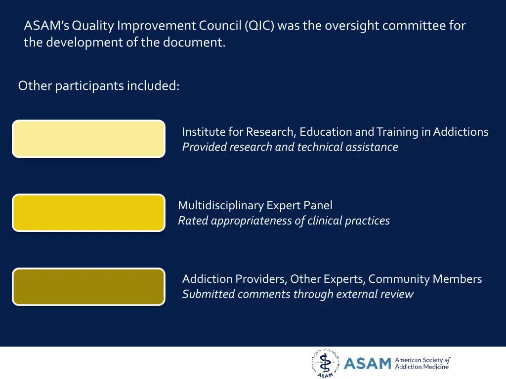 asam s quality improvement council