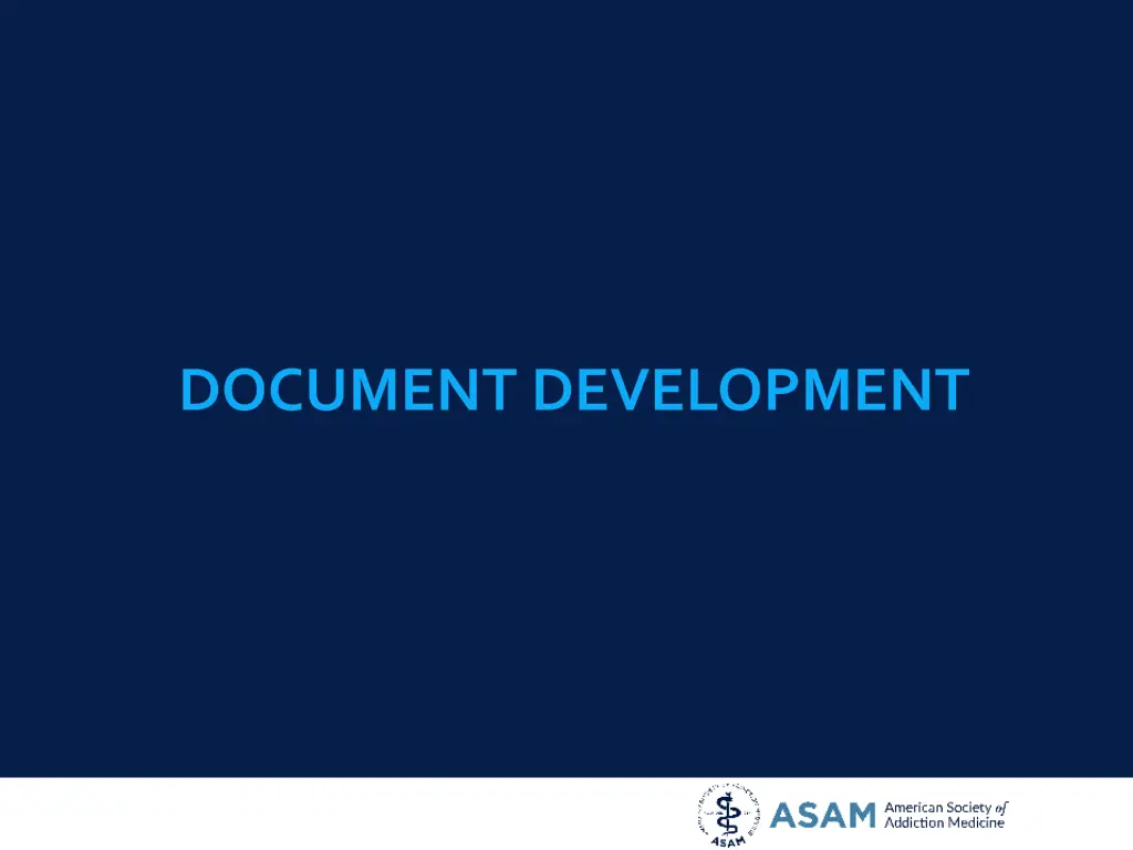 document development