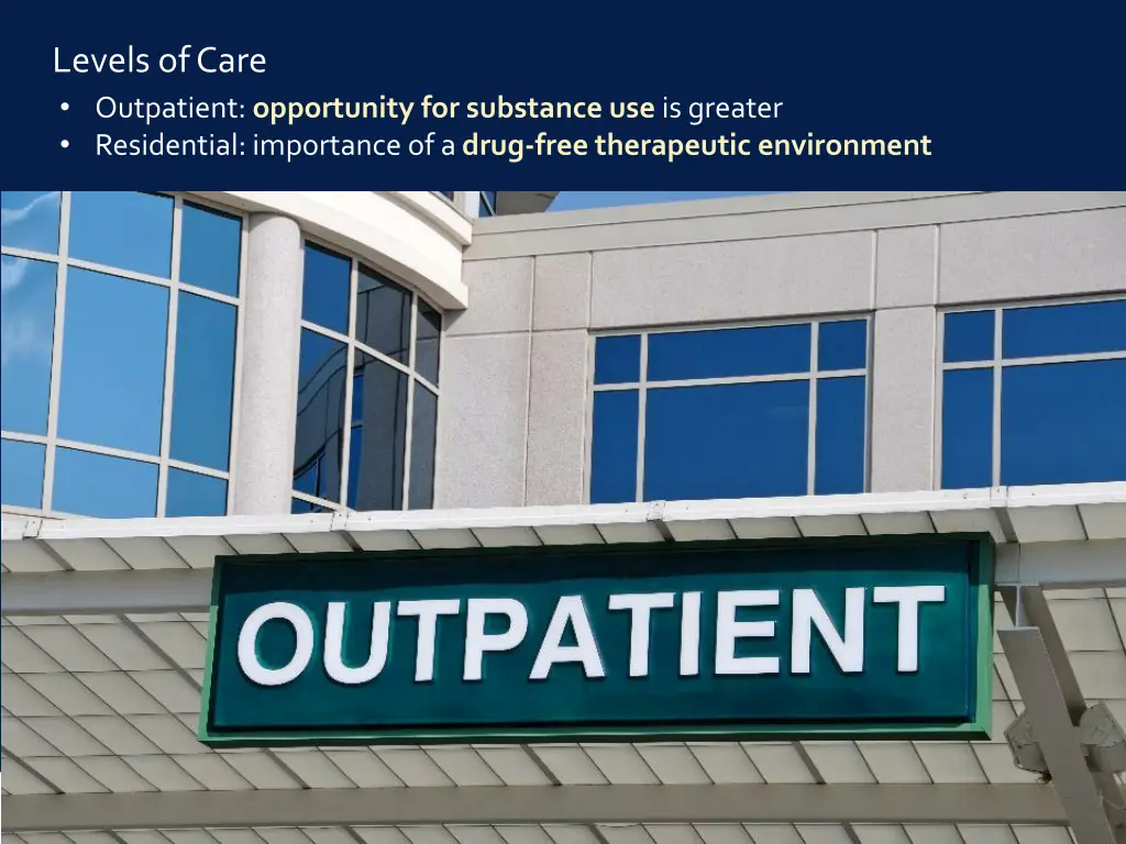 levels of care outpatient opportunity