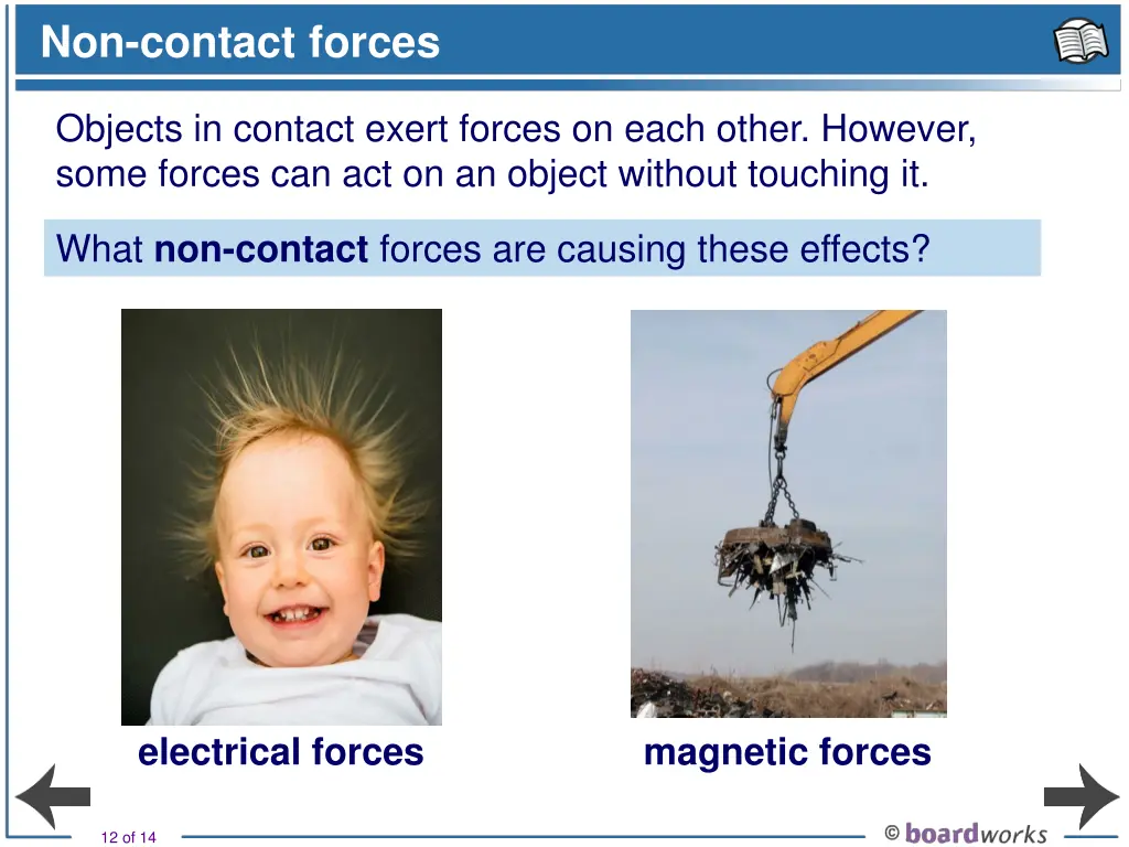 non contact forces