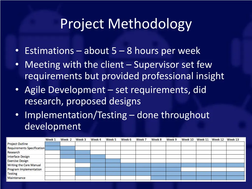 project methodology