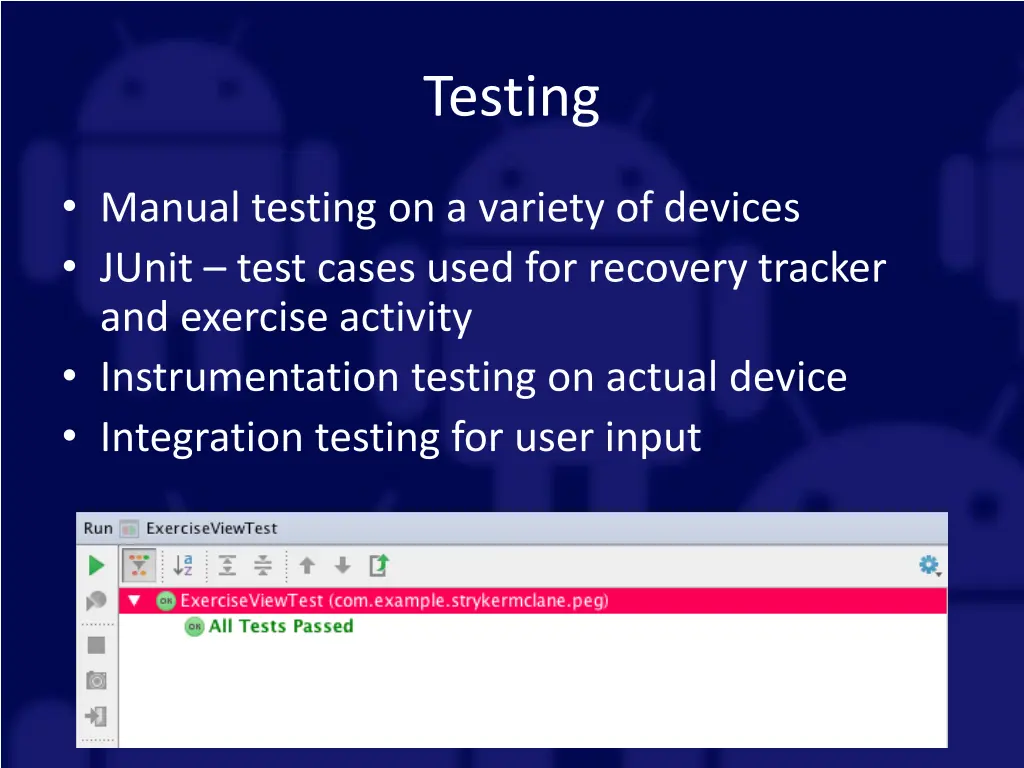testing