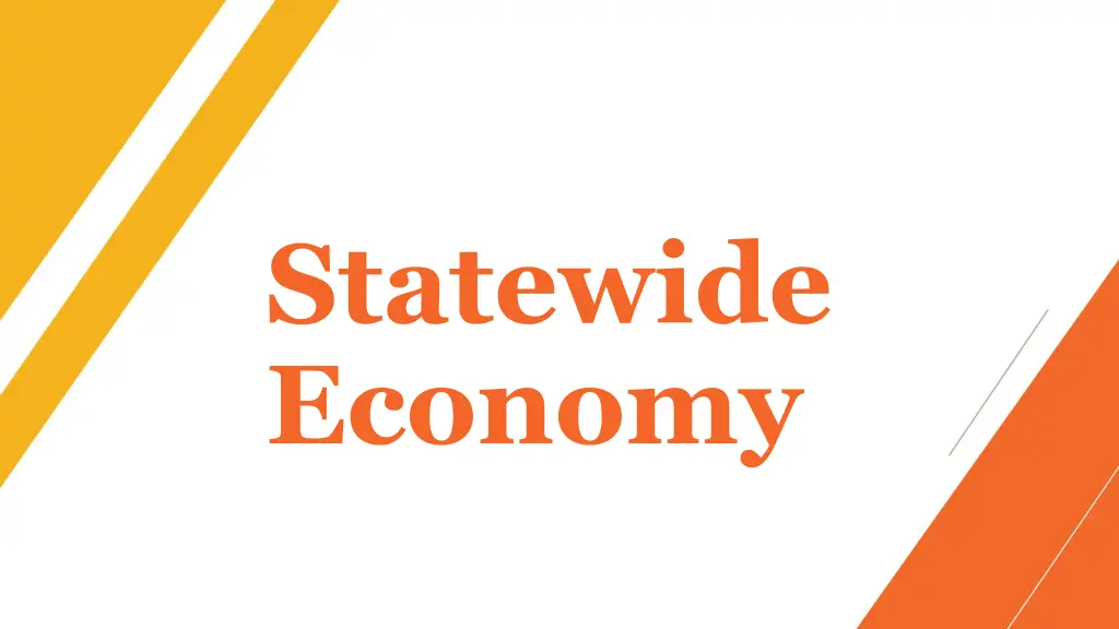 statewide economy