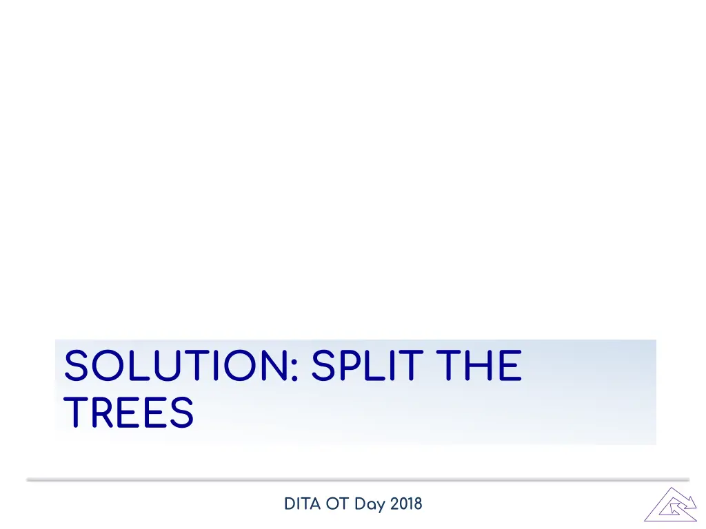 solution split the trees