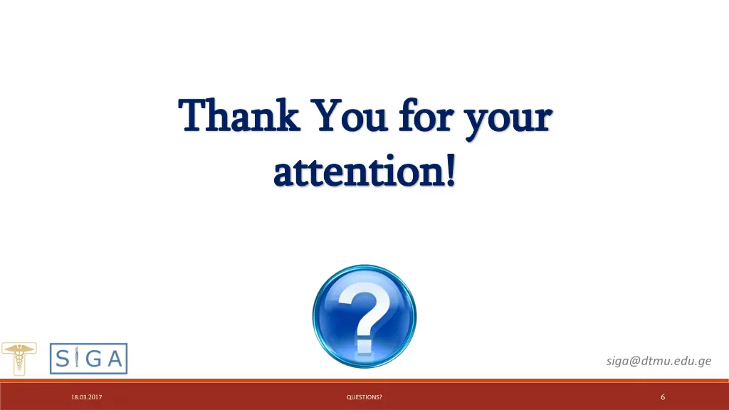thank you for your thank you for your attention