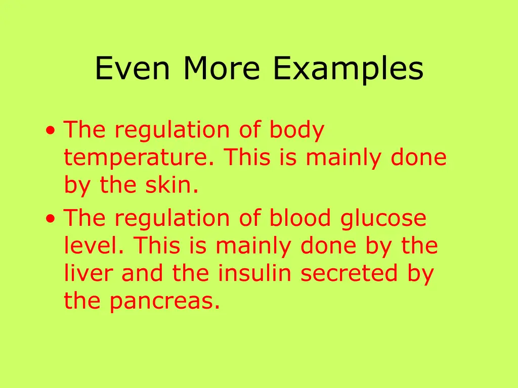 even more examples