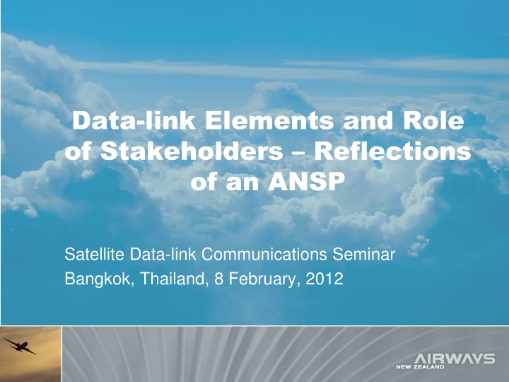 data link elements and role of stakeholders