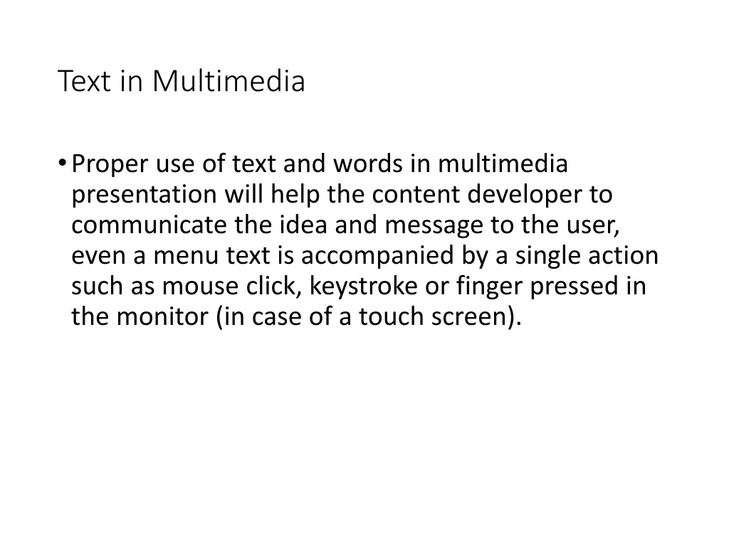text in multimedia 1
