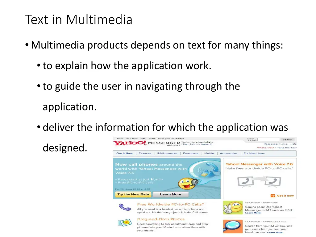 text in multimedia 2