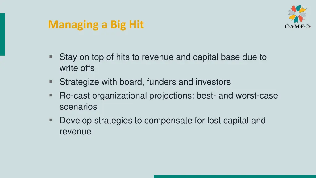 managing a big hit