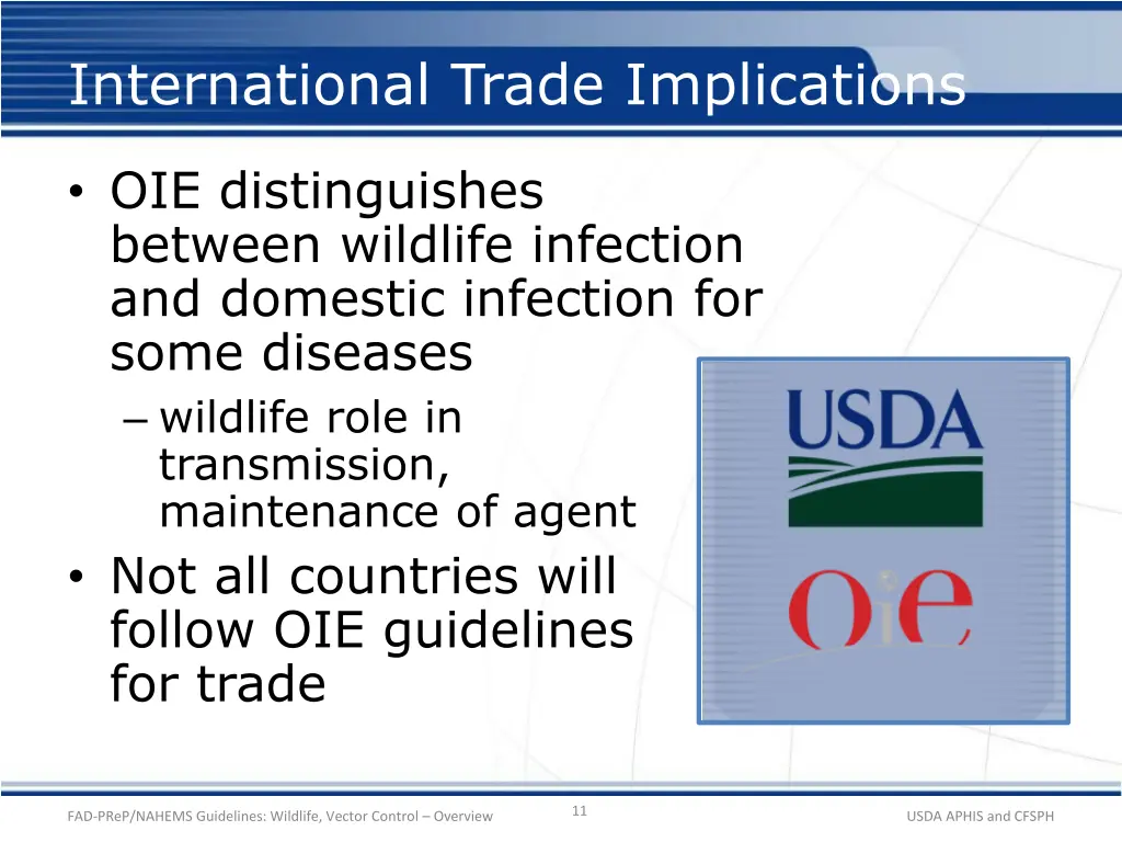 international trade implications