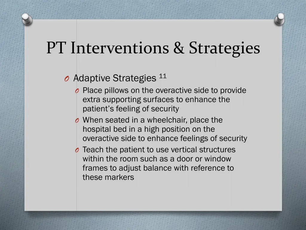 pt interventions strategies 1