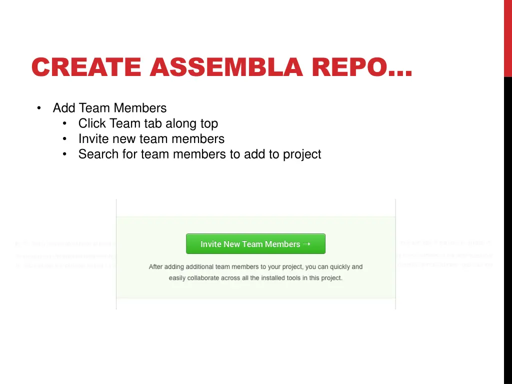 create assembla repo 1