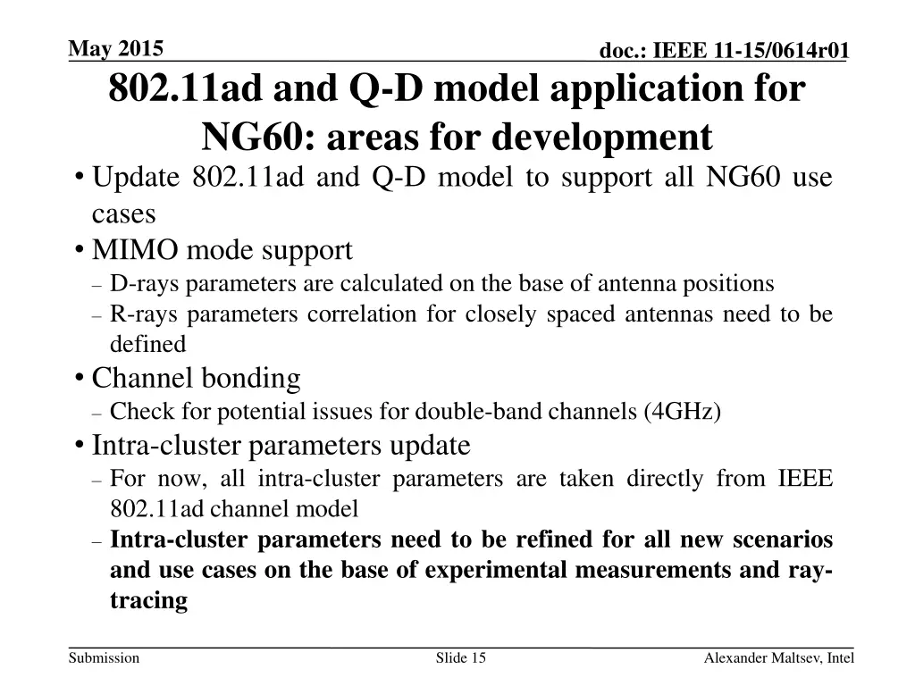 may 2015 802 11ad and q d model application