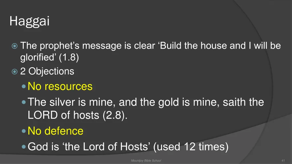 haggai 1